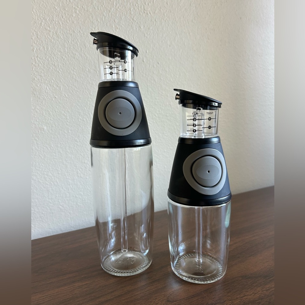 Oil and Vinegar Dispenser Set of 2 - Measure and pour by Artland